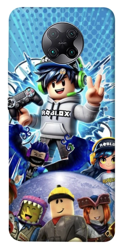 Чехол на Xiaomi Redmi K30 Pro / Poco F2 Pro Roblox collage ver.3 фото 1 из 1