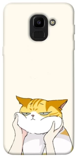 Чохол на Samsung J600F Galaxy J6 (2018) Cat bun фото 1 Чохол на Samsung J600F Galaxy J6 (2018) Cat bun фото 1 з 1