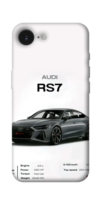 Чохол на Apple iPhone 17e (6.1") Audi RS7 фото 1 з 1