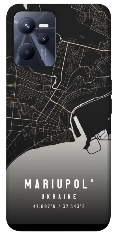 Чехол на Realme C35 Mariupol map фото 1 из 1