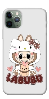 Чохол на Apple iPhone 11 Pro (5.8") Hello Kitty Labubu фото 1 з 1