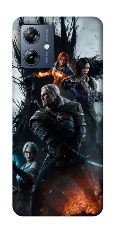 Чохол на Motorola Moto G54 Power Witcher v2 фото 1 з 1