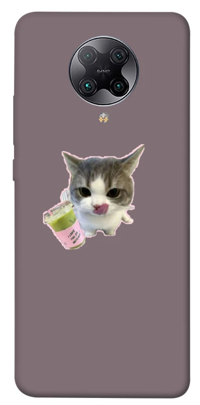 Чохол на Xiaomi Redmi K30 Pro / Poco F2 Pro cat matcha фото 1 з 1