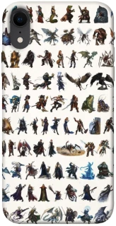 Чехол на Apple iPhone XR (6.1") Character Selection фото 1 из 1