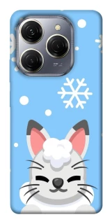 Чохол на TECNO Spark 20 Pro Adopt Me Snow Kitty Smile фото 1 з 1