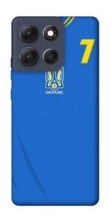 Чохол на Motorola Moto G86 UA-Football ver.4 фото 1 з 1
