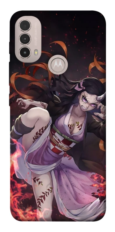 Чохол на Motorola Moto E40 Nezuko v2 фото 1 з 1