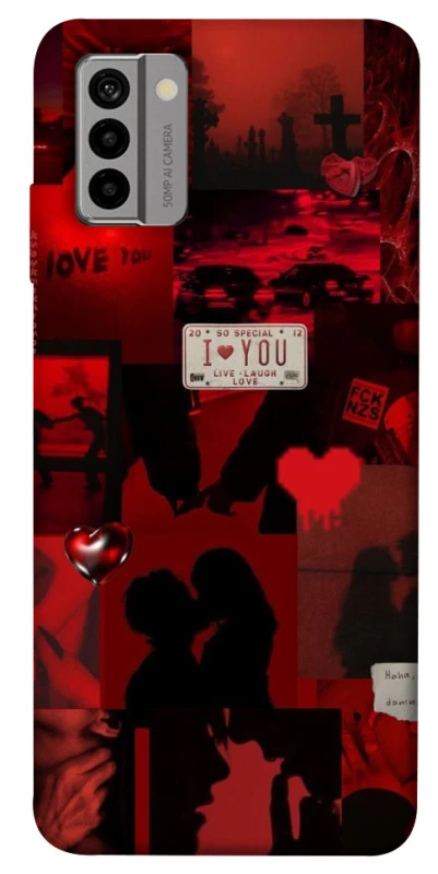 Чохол на Nokia G22 Love collage ver.2 фото 1 з 1