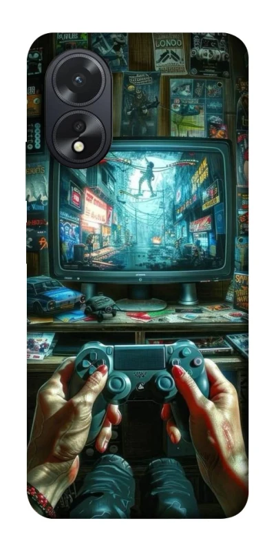 Чехол на Oppo A38 Retro style фото 1 из 1