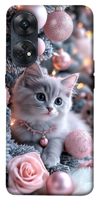 Чохол на Oppo Reno 8T 4G Christmas Kitty фото 1 з 1