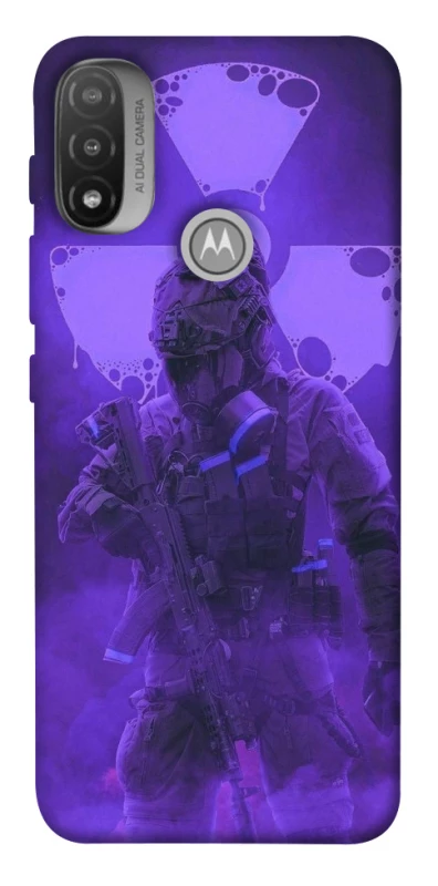 Чохол на Motorola Moto E20 Радіація v6 фото 1 з 1
