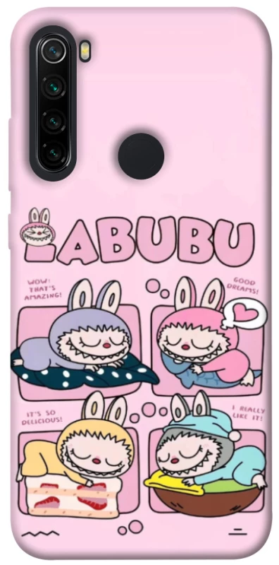 Чехол на Xiaomi Redmi Note 8 Labubu Dreams Collage фото 1 из 1