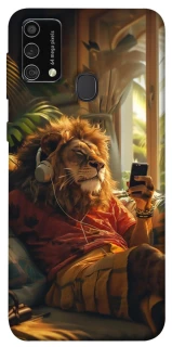 Чехол на Samsung Galaxy M21s Лев v2 фото 1 из 1