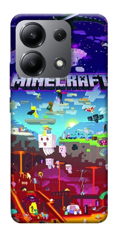 Чехол на Xiaomi Redmi Note 13 4G Minecraft world фото 1 из 1