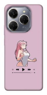 Чехол на TECNO Spark 20 Pro Вайфу фото 1 из 1