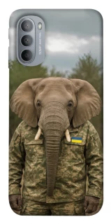 Чохол на Motorola Moto G31 Слон захисник фото 1 з 1