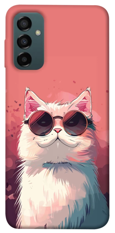 Чохол на Samsung Galaxy M14 5G Сat with glasses фото 1 з 1