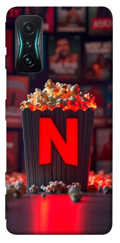 Чохол на Xiaomi Redmi K50 Gaming Netflix and popcorn фото 1 з 1