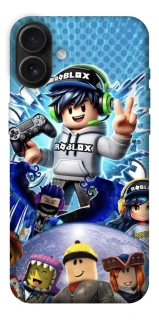 Чохол на Apple iPhone 16 Plus Roblox collage ver.3 фото 1 з 1