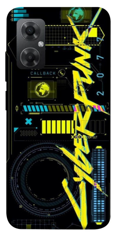 Чехол на Xiaomi Redmi Note 11R Cyberpunk фото 1 из 1