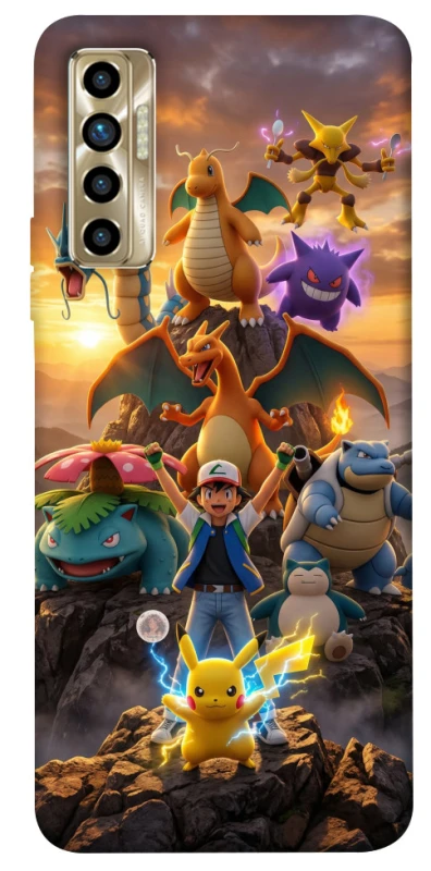 Чехол на TECNO Camon 17P Pokemon фото 1 из 1