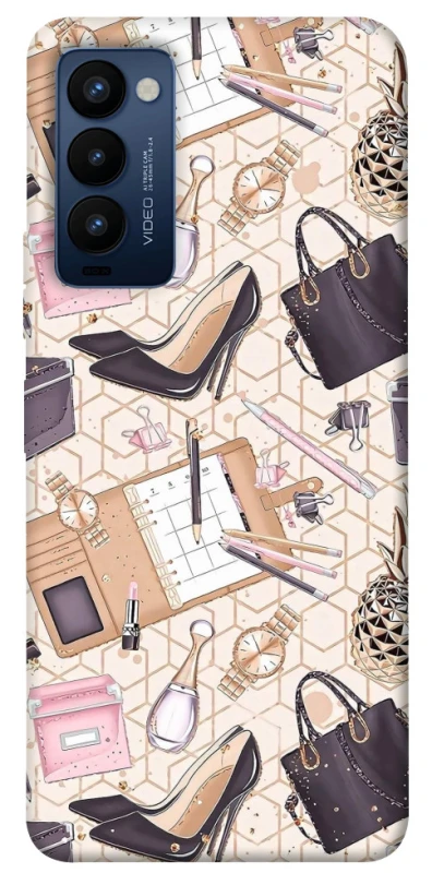 Чехол на TECNO Camon 18 Fashion collage ver.9 фото 1 из 1