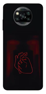 Чехол на Xiaomi Poco X3 NFC / Poco X3 Pro Красное сердце фото 1 из 1