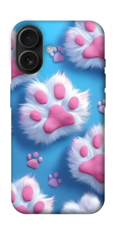 Чехол на Apple iPhone 16 Cat paw фото 1 из 1