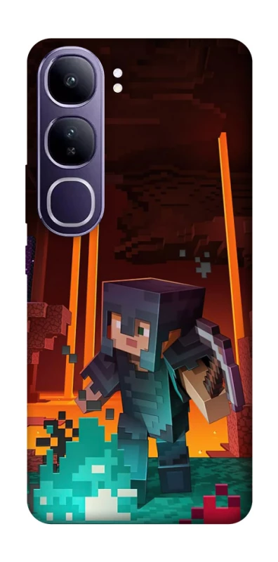 Чохол на Vivo Y300 Minecraft game adventure фото 1 з 1