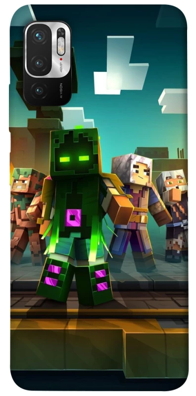Чехол на Xiaomi Redmi Note 10 5G Minecraft dungeon фото 1 из 1