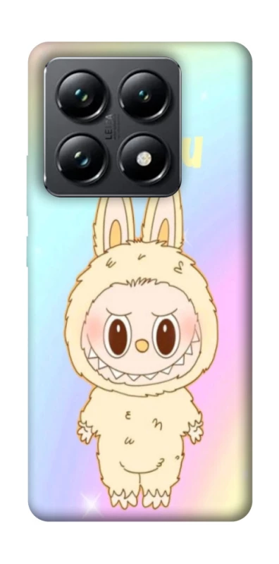 Чохол на Xiaomi 14T Pro Fluffy Rainbow Labubu фото 1 з 1