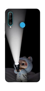 Чохол на Huawei P30 lite Labubu with flashlight ver.3 фото 1 з 1