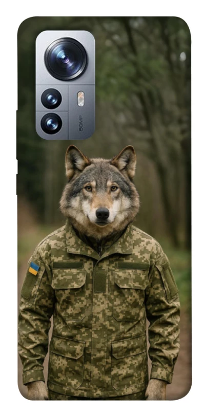 Чохол на Xiaomi 12 / 12X Вовк захисник фото 1 з 1