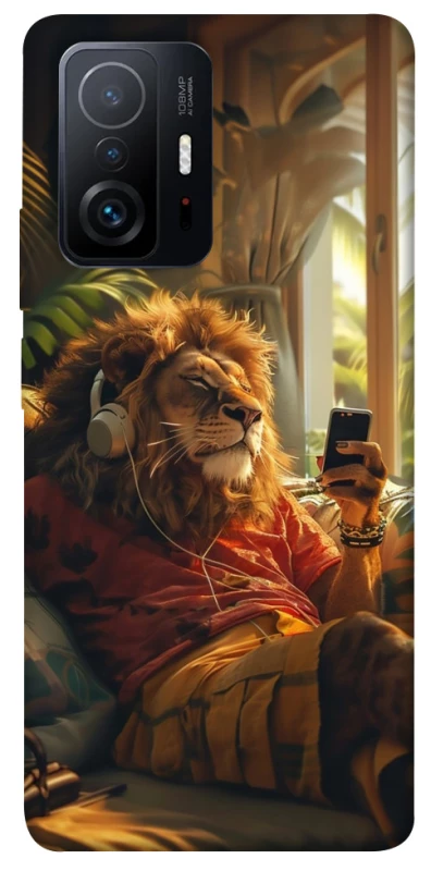 Чехол на Xiaomi 11T / 11T Pro Лев v2 фото 1 из 1
