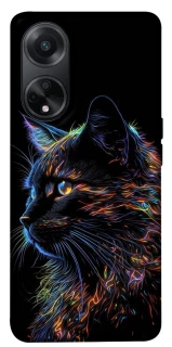 Чехол на Oppo A58 4G Черный кот фото 1 из 1