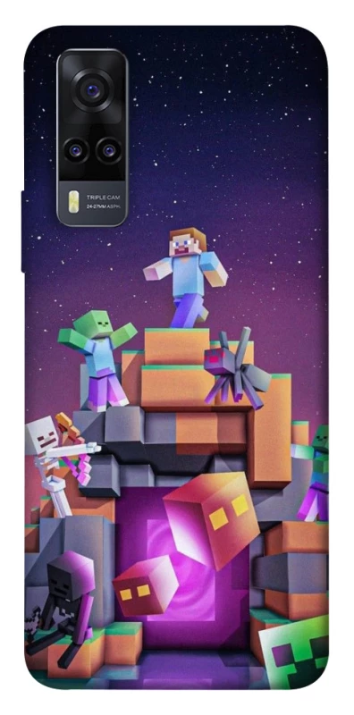 Чохол на Vivo Y31 Minecraft aesthetics фото 1 з 1
