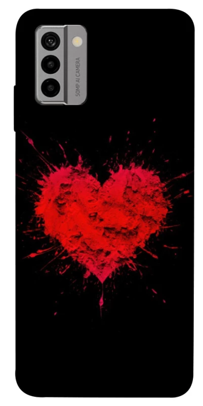 Чохол на Nokia G22 Splash heart фото 1 з 1