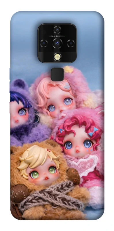 Чохол на TECNO Camon 16 SE SKULLPANDA × My Little Pony Ver.1 фото 1 з 1