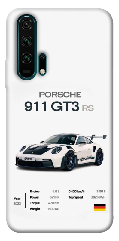 Чохол на Huawei Honor 20 Pro Porsche 911 GT3 фото 1 з 1