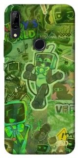 Чохол на Huawei P Smart Z Dandysworld tv green theme фото 1 з 1