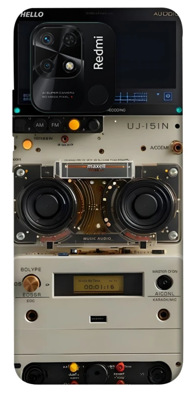 Чохол на Xiaomi Redmi 10C Audio panel фото 1 з 1