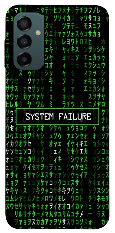 Чохол на Samsung Galaxy M14 5G Matrix system failure фото 1 з 1