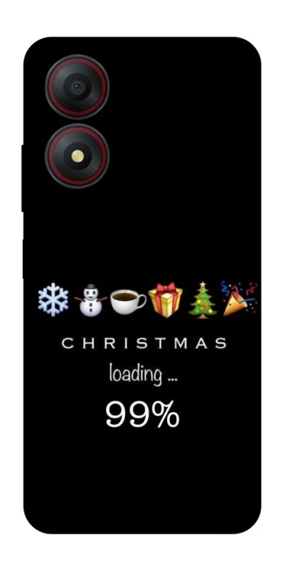 Чехол на ZTE Blade A34 4G Christmas Loading фото 1 из 1