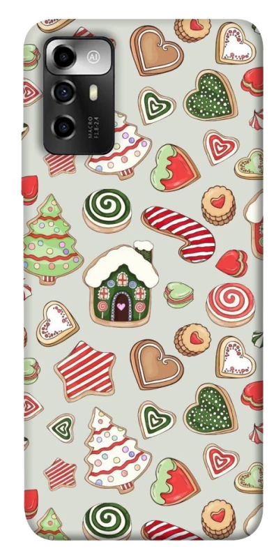 Чехол на ZTE Blade A72 Новогодний v7 фото 1 из 1