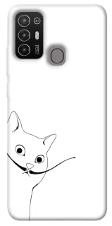 Чехол на ZTE Blade A52 Кот Дали фото 1 из 1