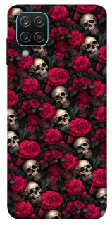Чохол на Samsung Galaxy M12 Черепа та рози фото 1 з 1