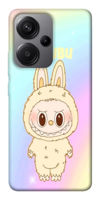 Чохол на Xiaomi Redmi Note 13 Pro+ Fluffy Rainbow Labubu фото 1 з 1