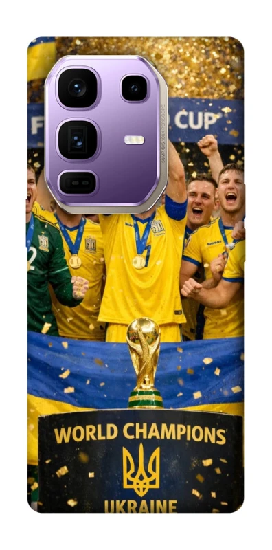 Чехол на Infinix Note 50 Pro+ UA-Football ver.5 фото 1 из 1