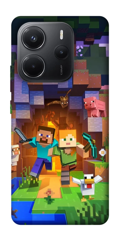 Чохол на Xiaomi Redmi Note 14 4G (Int. version) Minecraft game фото 1 з 1