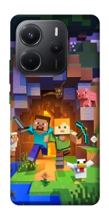 Чехол на Xiaomi Redmi Note 14 4G (Int. version) Minecraft game фото 1 из 1